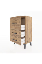 Arges Komodin 3 Çekmeceli 44x30x80 - S08M015V9A