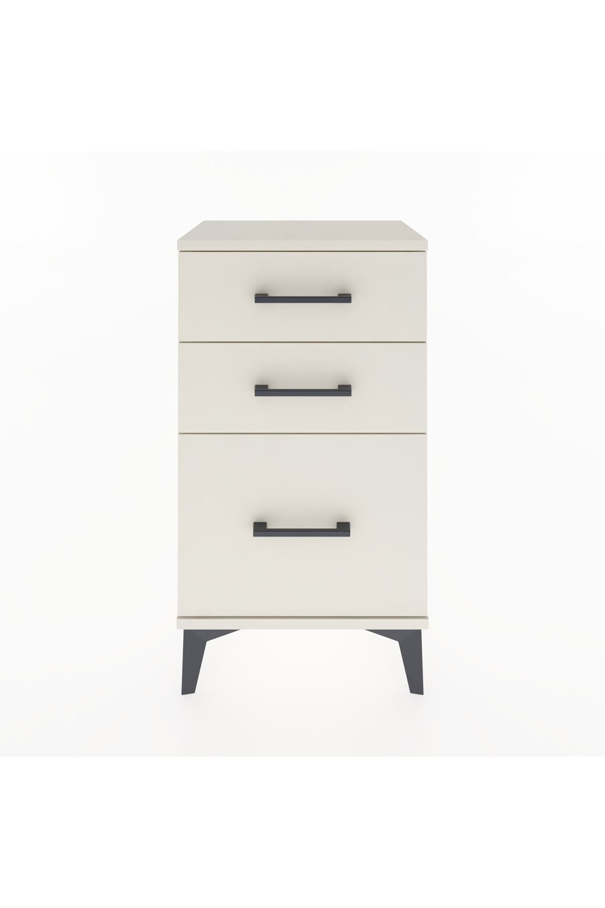 Arges Komodin 3 Çekmeceli 44x30x80 - S08M016V1A