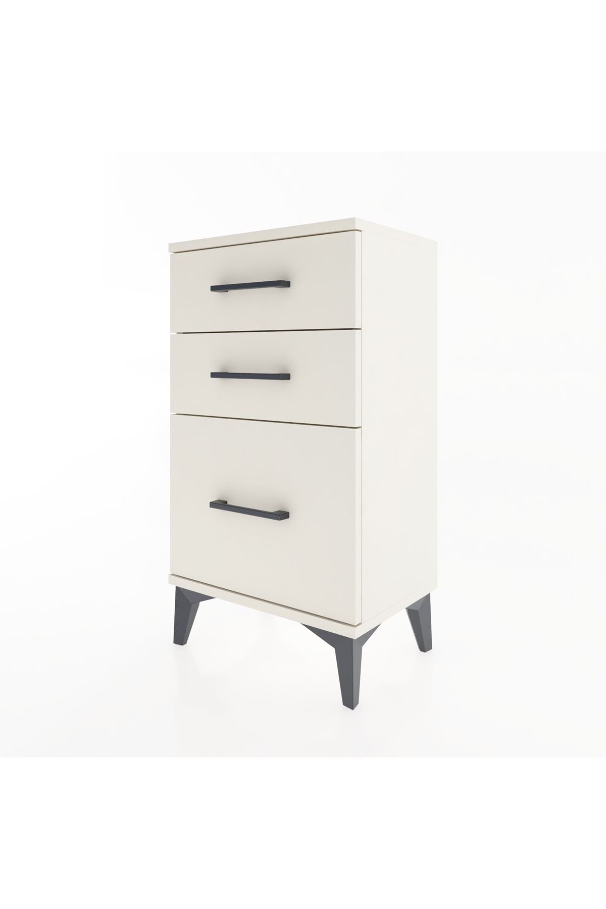Arges Komodin 3 Çekmeceli 44x30x80 - S08M016V1A