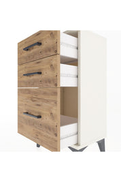Arges Komodin 3 Çekmeceli 44x30x80 - S08M016V3A