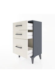 Arges Komodin 3 Çekmeceli 44x30x80 - S08M016V4A