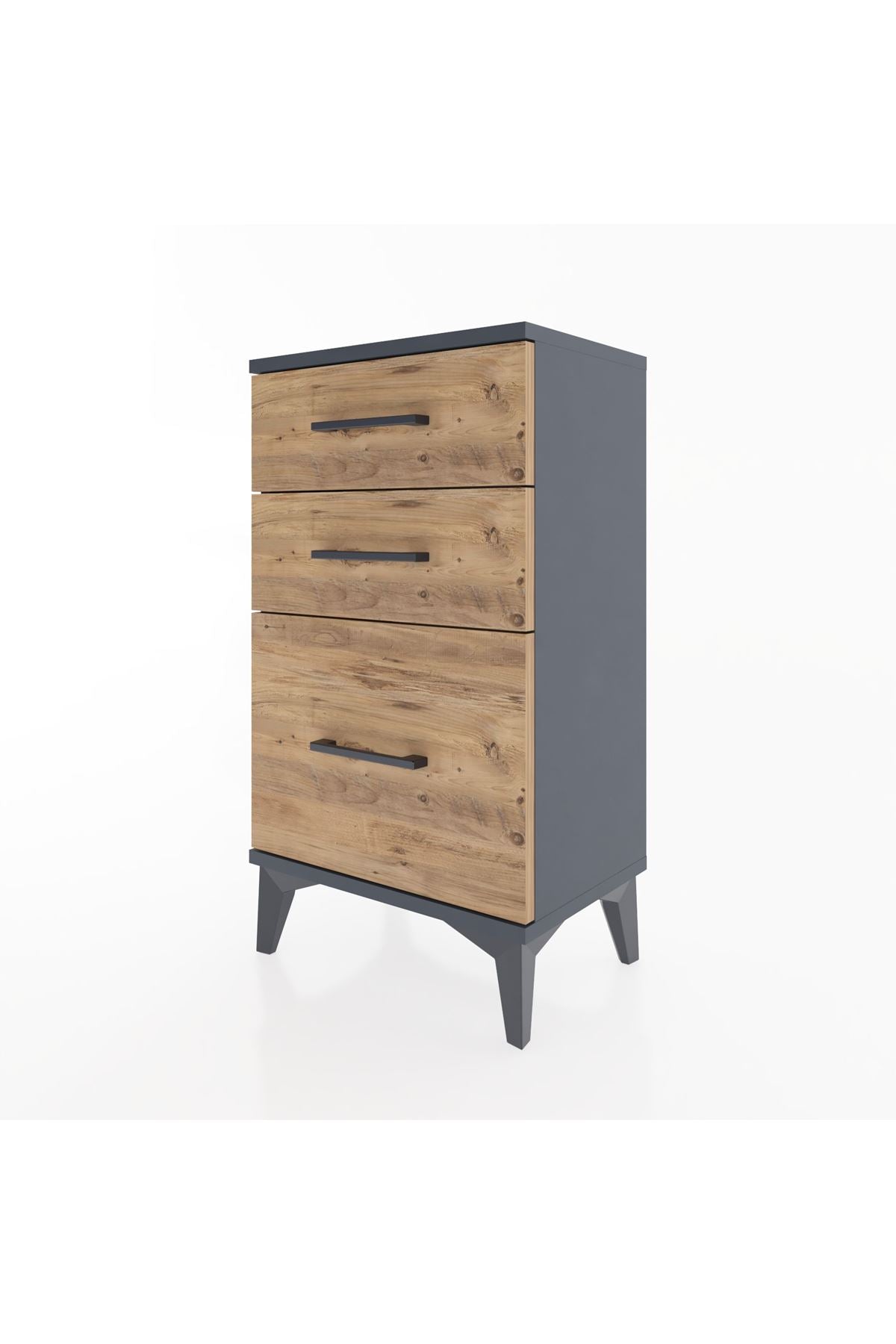 Arges Komodin 3 Çekmeceli 44x30x80 - S08M016V6A