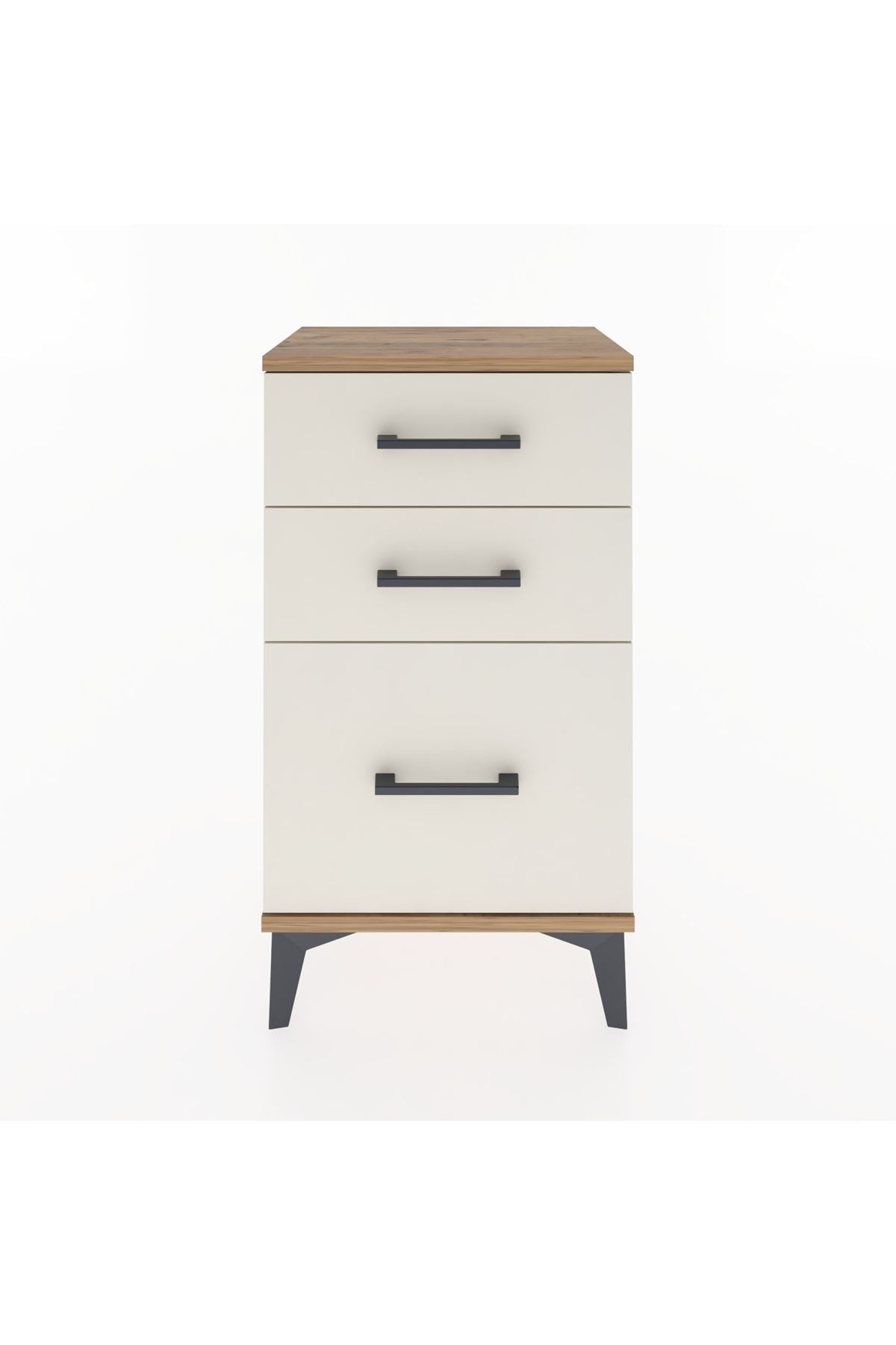 Arges Komodin 3 Çekmeceli 44x30x80 - S08M016V7A
