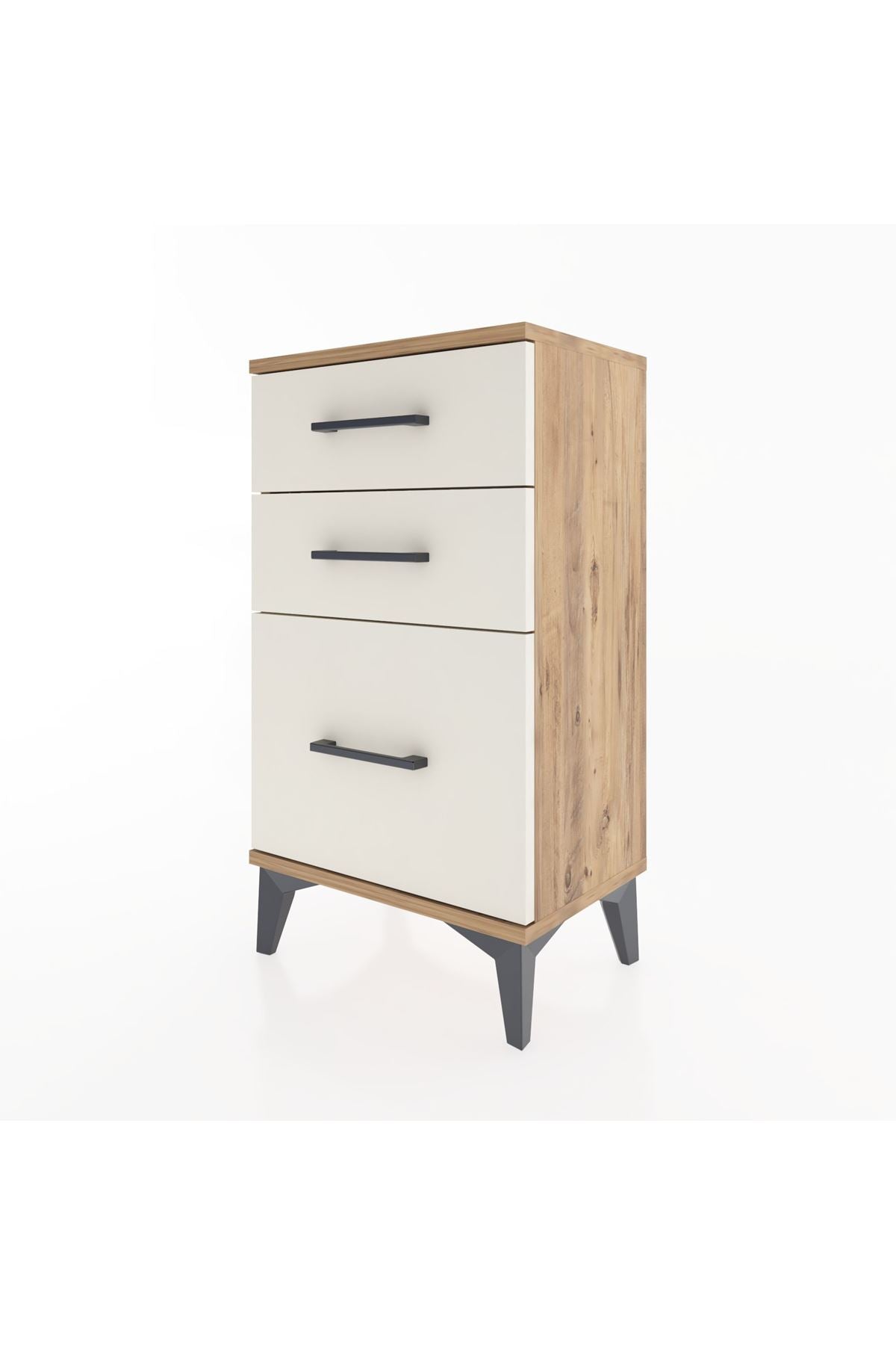 Arges Komodin 3 Çekmeceli 44x30x80 - S08M016V7A