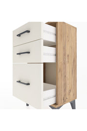 Arges Komodin 3 Çekmeceli 44x30x80 - S08M016V7A