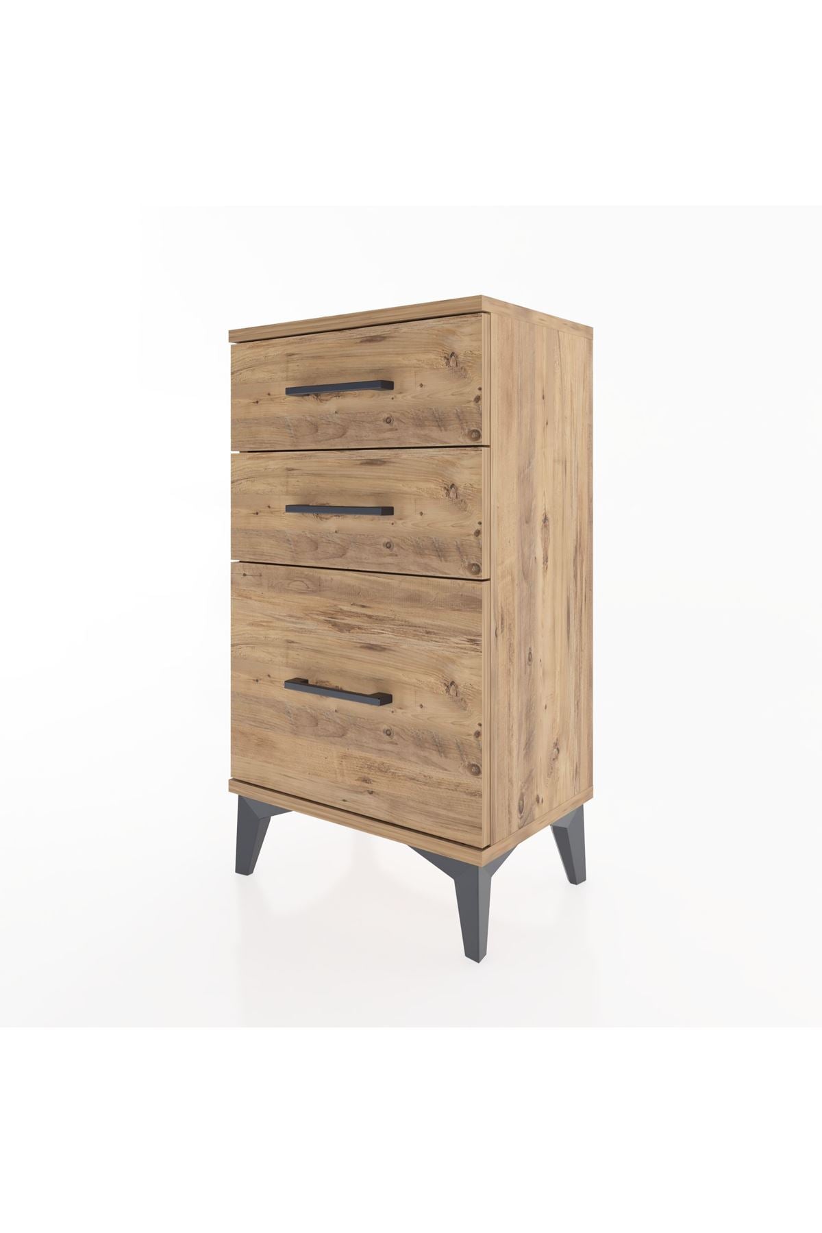 Arges Komodin 3 Çekmeceli 44x30x80 - S08M016V9A