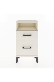 Arges Komodin Tek Raflı 2 Çekmeceli 44x30x80 - S08M017V1A