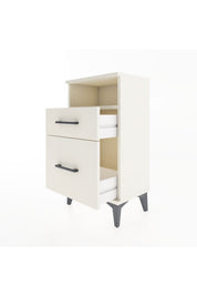 Arges Komodin Tek Raflı 2 Çekmeceli 44x30x80 - S08M017V1A