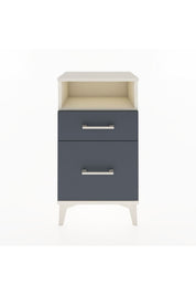 Arges Komodin Tek Raflı 2 Çekmeceli 44x30x80 - S08M017V2A
