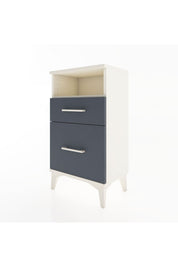 Arges Komodin Tek Raflı 2 Çekmeceli 44x30x80 - S08M017V2A
