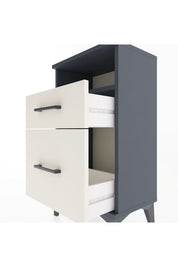 Arges Komodin Tek Raflı 2 Çekmeceli 44x30x80 - S08M017V4A