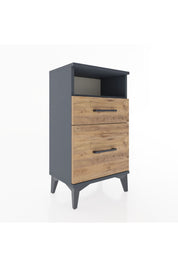 Arges Komodin Tek Raflı 2 Çekmeceli 44x30x80 - S08M017V6A
