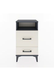 Arges Komodin Tek Raflı 2 Çekmeceli 44x30x80 - S08M018V4A