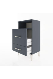 Arges Komodin Tek Raflı 2 Çekmeceli 44x30x80 - S08M018V5A