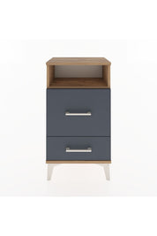 Arges Komodin Tek Raflı 2 Çekmeceli 44x30x80 - S08M018V8A