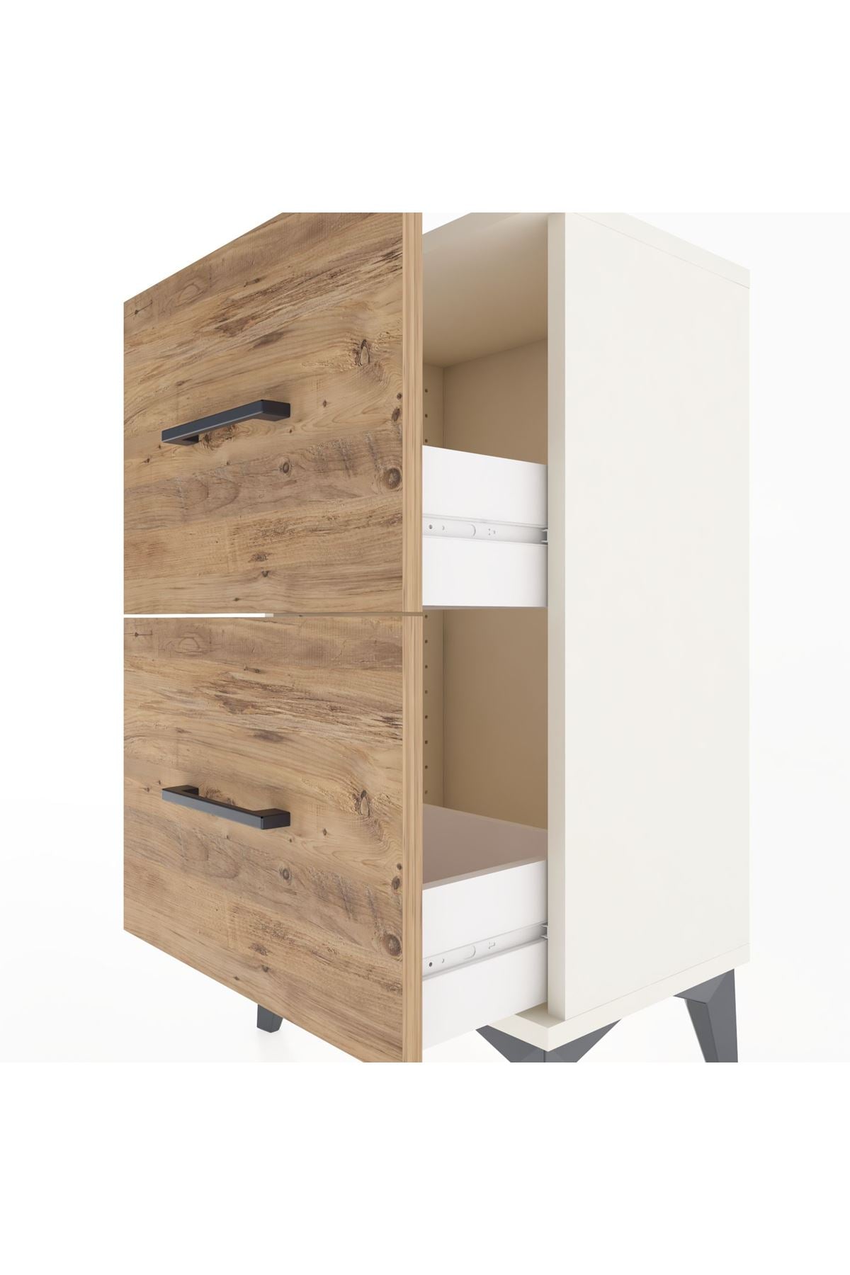 Arges Komodin 2 Çekmeceli 44x30x80 - S08M019V3A