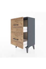 Arges Komodin 2 Çekmeceli 44x30x80 - S08M019V6A