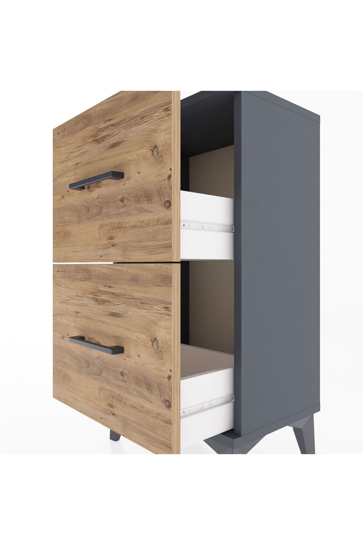 Arges Komodin 2 Çekmeceli 44x30x80 - S08M019V6A