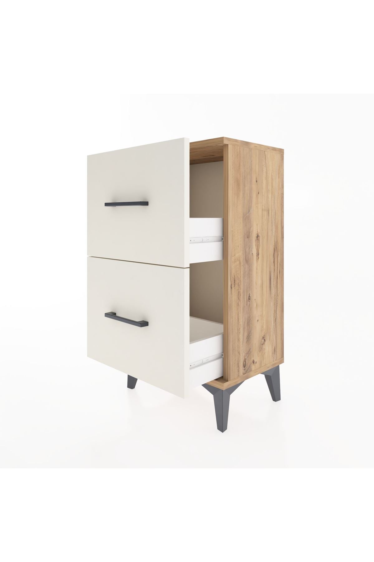 Arges Komodin 2 Çekmeceli 44x30x80 - S08M019V7A