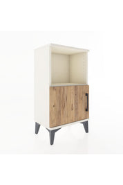 Arges Komodin 2 Raflı Tek Kapaklı 44x30x80 - S08M001V3A