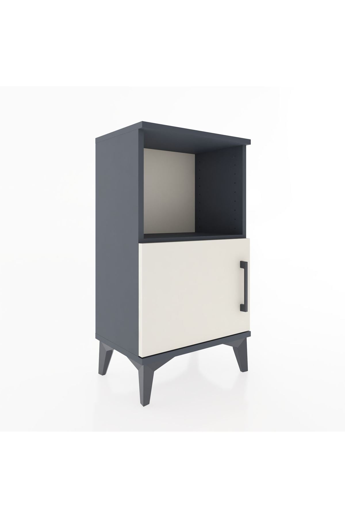 Arges Komodin 2 Raflı Tek Kapaklı 44x30x80 - S08M001V4A