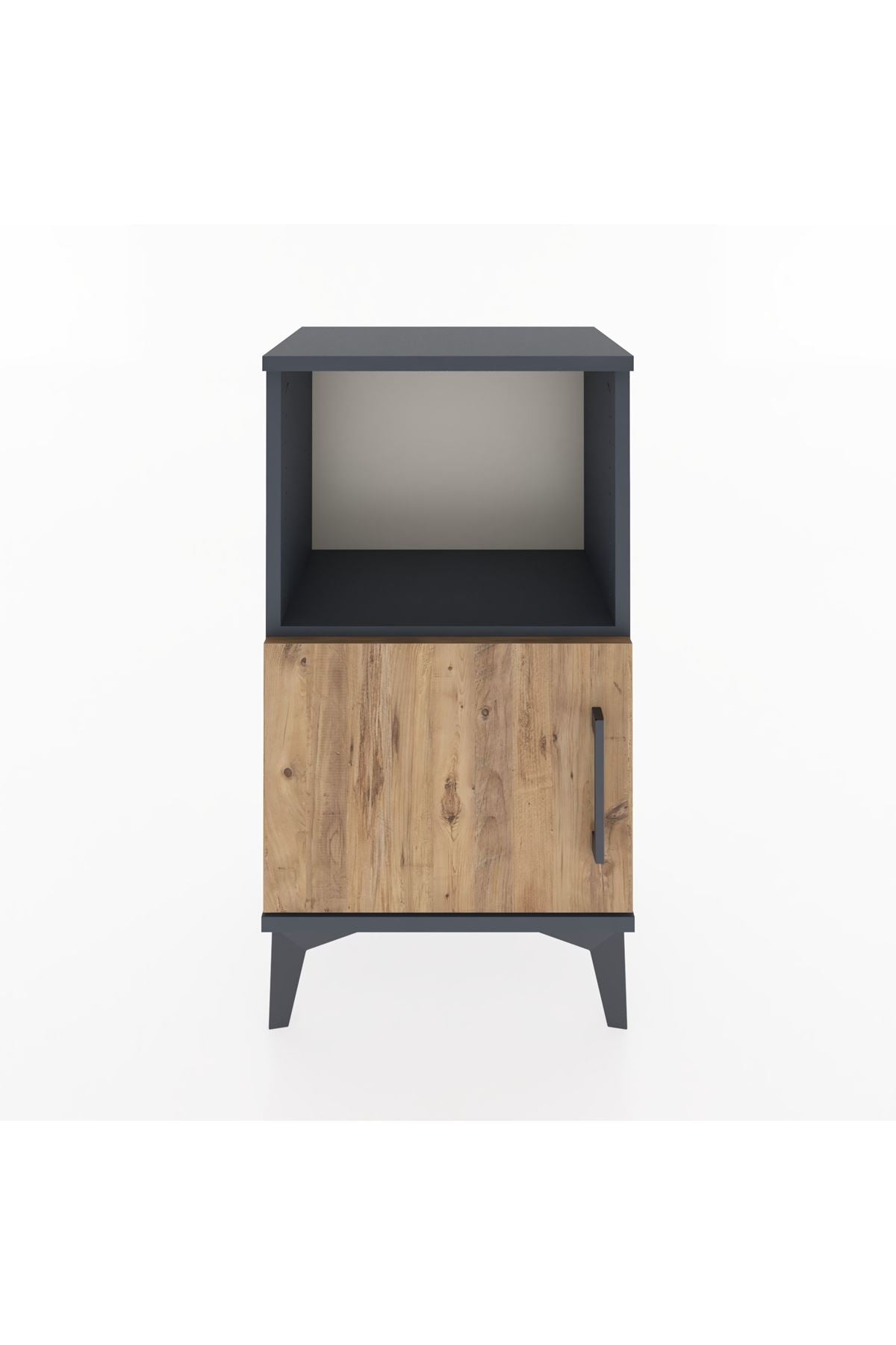 Arges Komodin 2 Raflı Tek Kapaklı 44x30x80 - S08M001V6A
