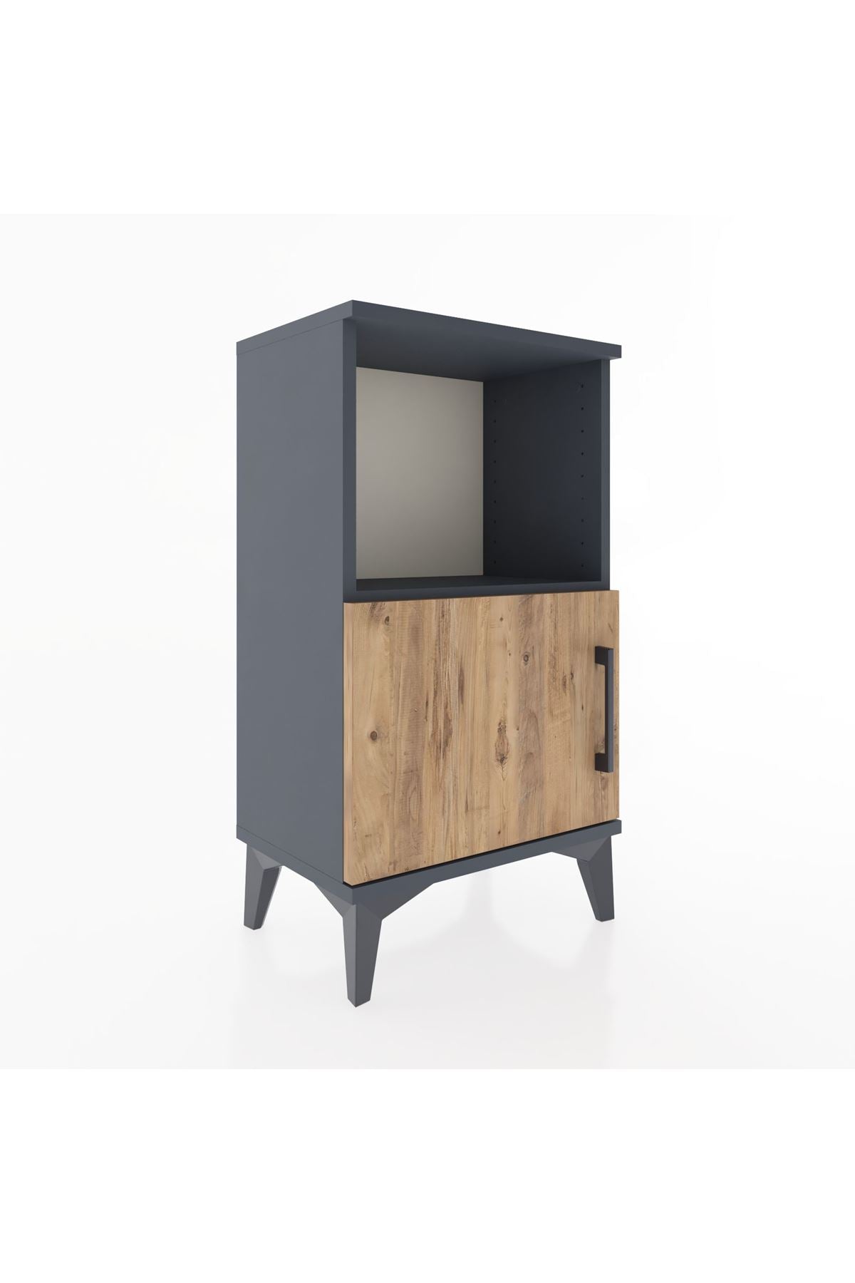 Arges Komodin 2 Raflı Tek Kapaklı 44x30x80 - S08M001V6A