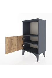 Arges Komodin 2 Raflı Tek Kapaklı 44x30x80 - S08M001V6A