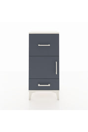 Arges Komodin Tek Raflı 2 Çekmeceli Tek Kapaklı 44x30x96 - S09M029V2A