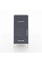 Arges Komodin Tek Raflı 2 Çekmeceli Tek Kapaklı 44x30x96 - S09M029V5A