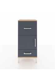 Arges Komodin Tek Raflı 2 Çekmeceli Tek Kapaklı 44x30x96 - S09M029V8A