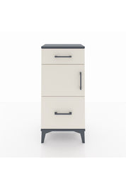 Arges Komodin Tek Raflı 2 Çekmeceli Tek Kapaklı 44x30x96 - S09M030V4A