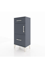 Arges Komodin Tek Raflı 2 Çekmeceli Tek Kapaklı 44x30x96 - S09M030V5A