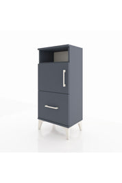 Arges Komodin 2 Raflı Tek Çekmeceli 2 Kapaklı 44x30x96 - S09M031V5A