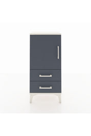 Arges Komodin 2 Raflı 2 Çekmeceli Tek Kapaklı 44x30x96 - S09M032V2A