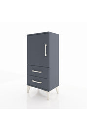 Arges Komodin 2 Raflı 2 Çekmeceli Tek Kapaklı 44x30x96 - S09M032V5A