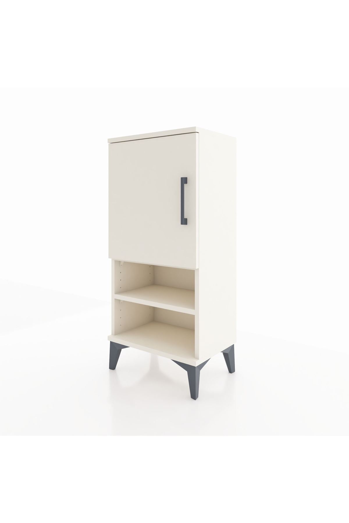 Arges Komodin 3 Raflı Tek Kapaklı 44x30x96 - S09M033V1A