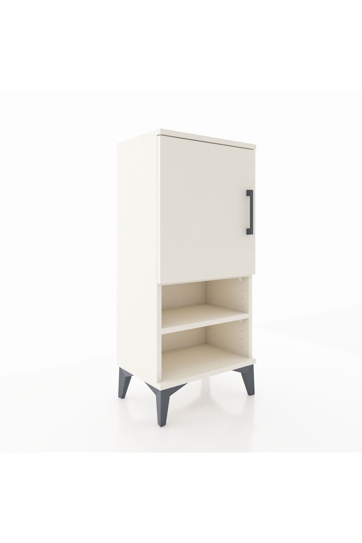 Arges Komodin 3 Raflı Tek Kapaklı 44x30x96 - S09M033V1A