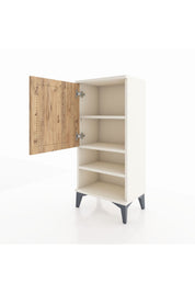Arges Komodin 3 Raflı Tek Kapaklı 44x30x96 - S09M033V3A