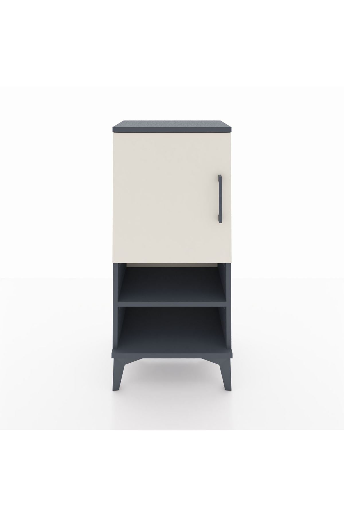 Arges Komodin 3 Raflı Tek Kapaklı 44x30x96 - S09M033V4A