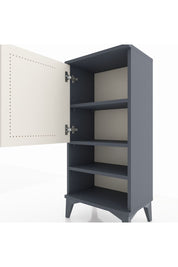 Arges Komodin 3 Raflı Tek Kapaklı 44x30x96 - S09M033V4A