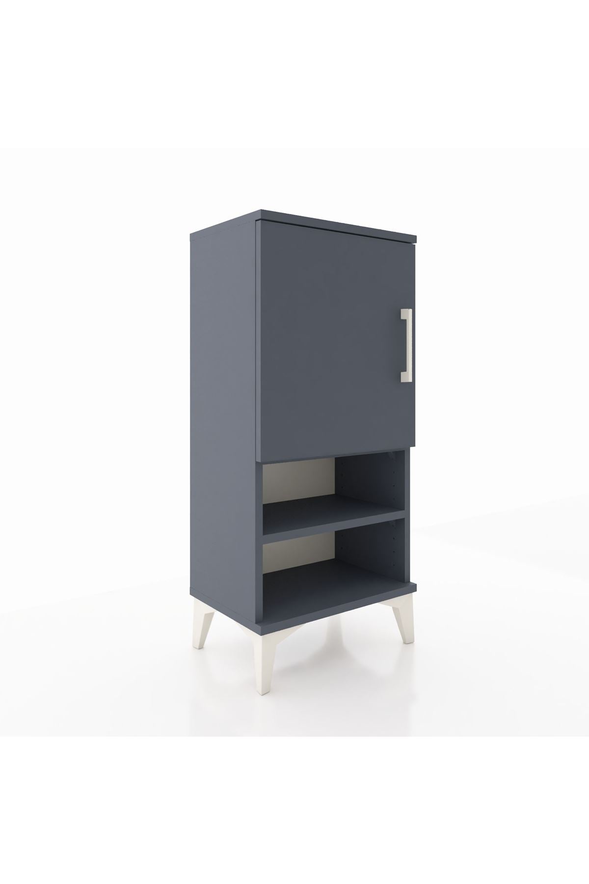 Arges Komodin 3 Raflı Tek Kapaklı 44x30x96 - S09M033V5A