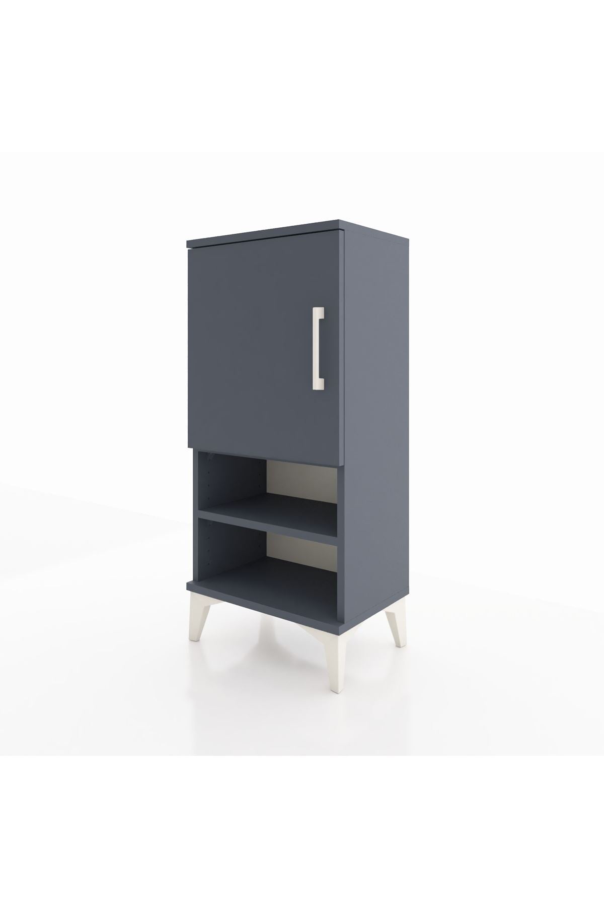 Arges Komodin 3 Raflı Tek Kapaklı 44x30x96 - S09M033V5A