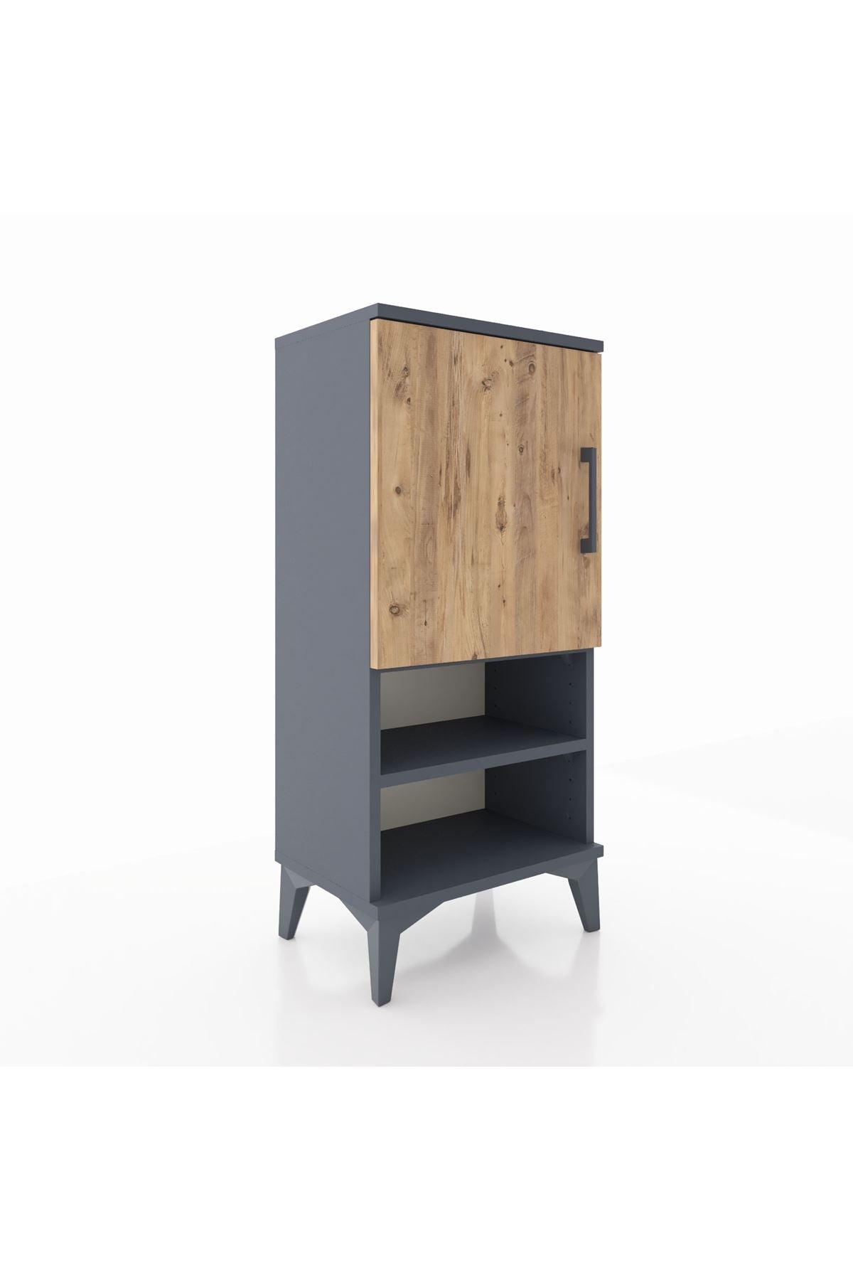 Arges Komodin 3 Raflı Tek Kapaklı 44x30x96 - S09M033V6A