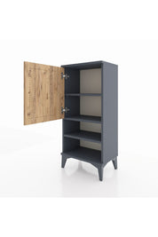 Arges Komodin 3 Raflı Tek Kapaklı 44x30x96 - S09M033V6A