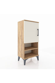 Arges Komodin 3 Raflı Tek Kapaklı 44x30x96 - S09M033V7A