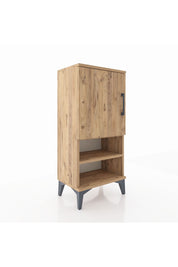 Arges Komodin 3 Raflı Tek Kapaklı 44x30x96 - S09M033V9A