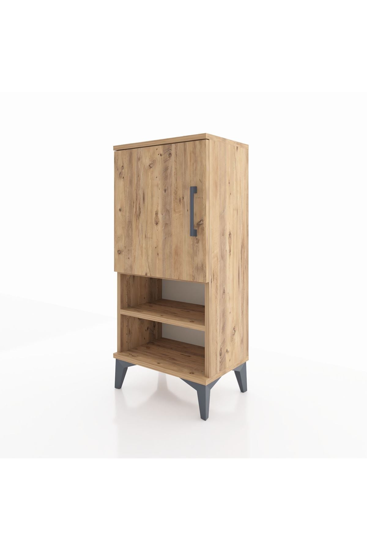 Arges Komodin 3 Raflı Tek Kapaklı 44x30x96 - S09M033V9A