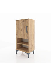 Arges Komodin 3 Raflı Tek Kapaklı 44x30x96 - S09M033V9A