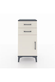 Arges Komodin Tek Raflı 2 Çekmeceli Tek Kapaklı 44x30x96 - S09M034V4A